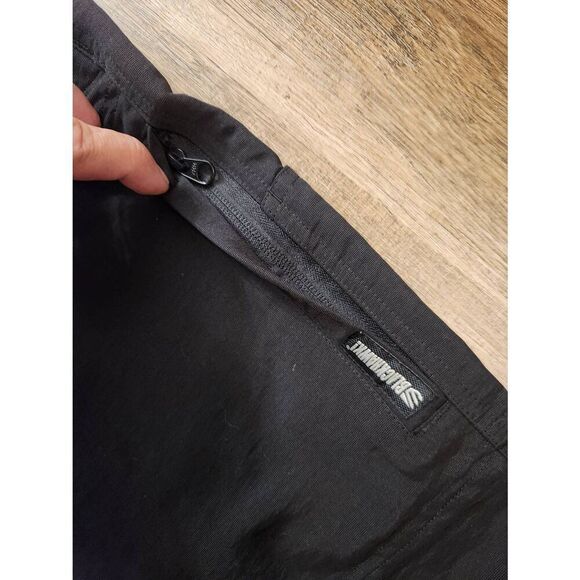 BlackHawk! Tac Life Tactical Pants Men's Size 38x31 Black Cargo zip pocket nylon - Picture 3 of 9